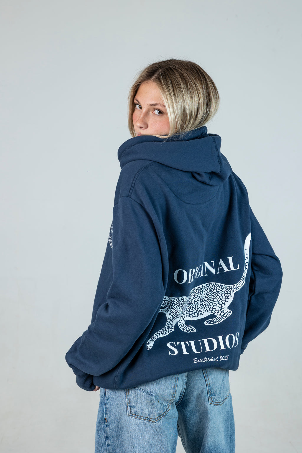 Women's Hoodie - Navy Blue