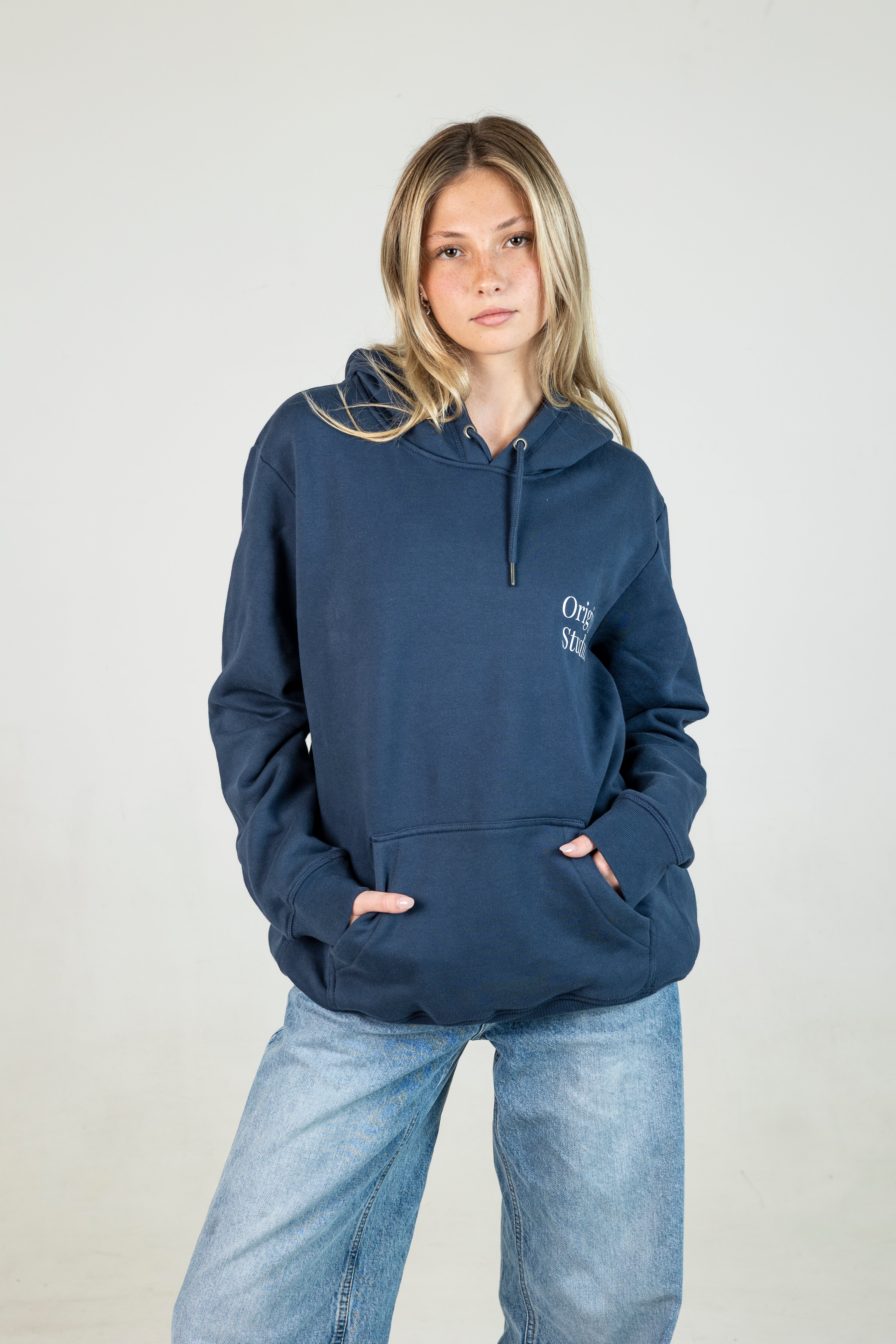 Women's Hoodie - Navy Blue
