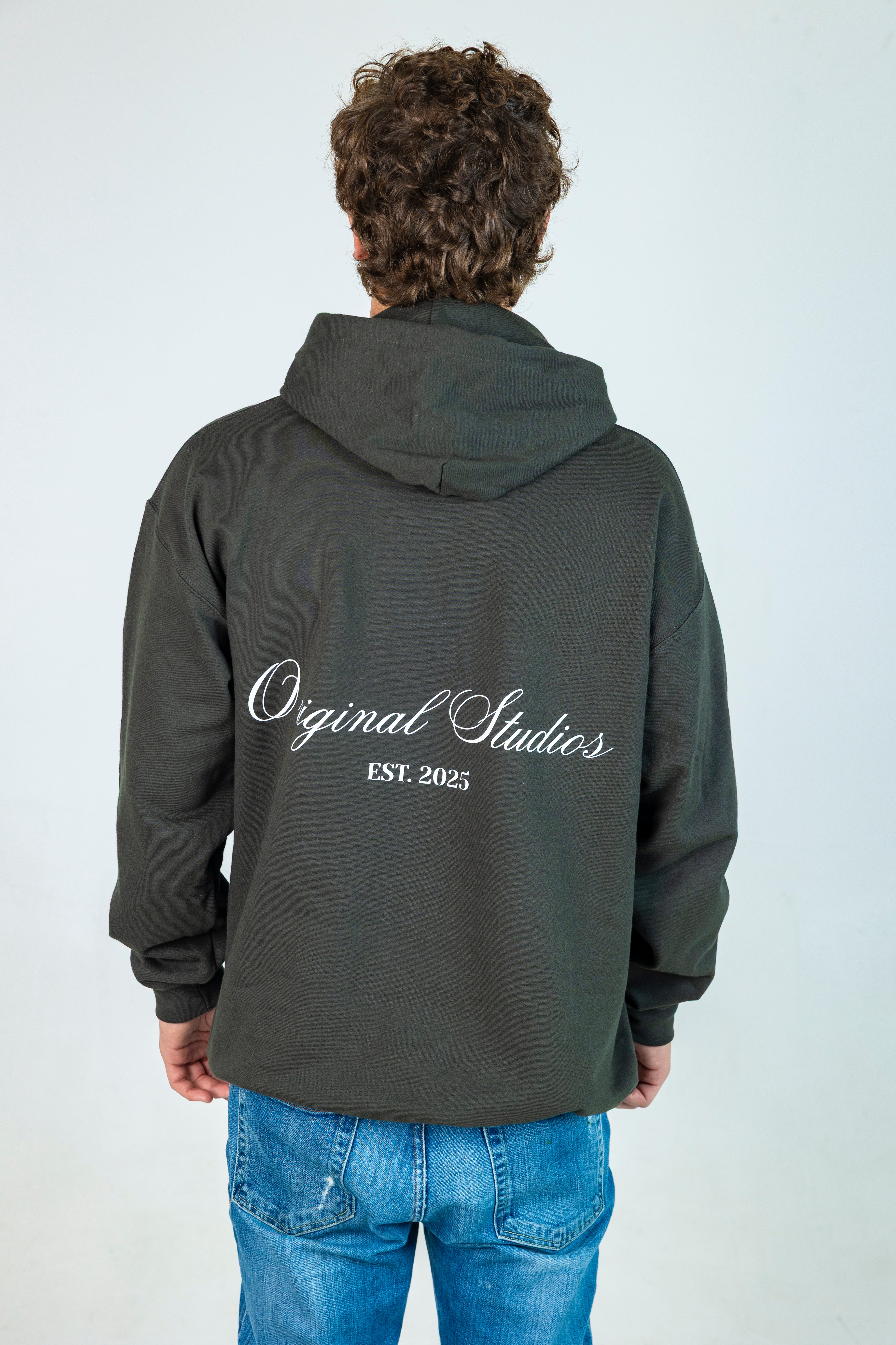 Men's Hoodie - Olive Green