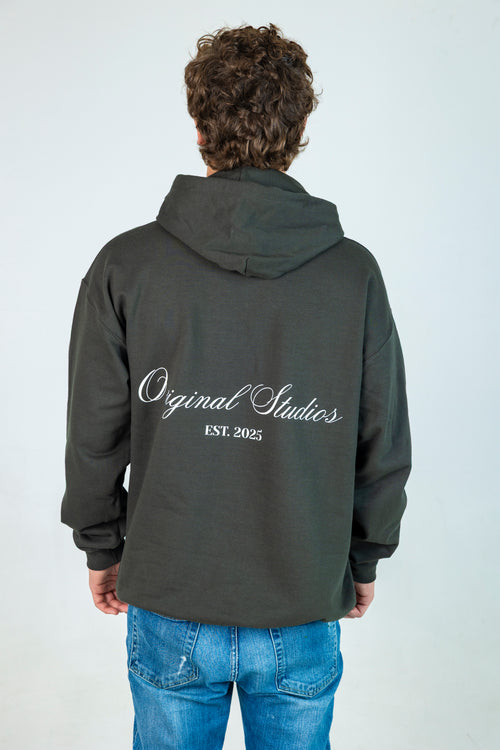 Men's Hoodie - Olive Green