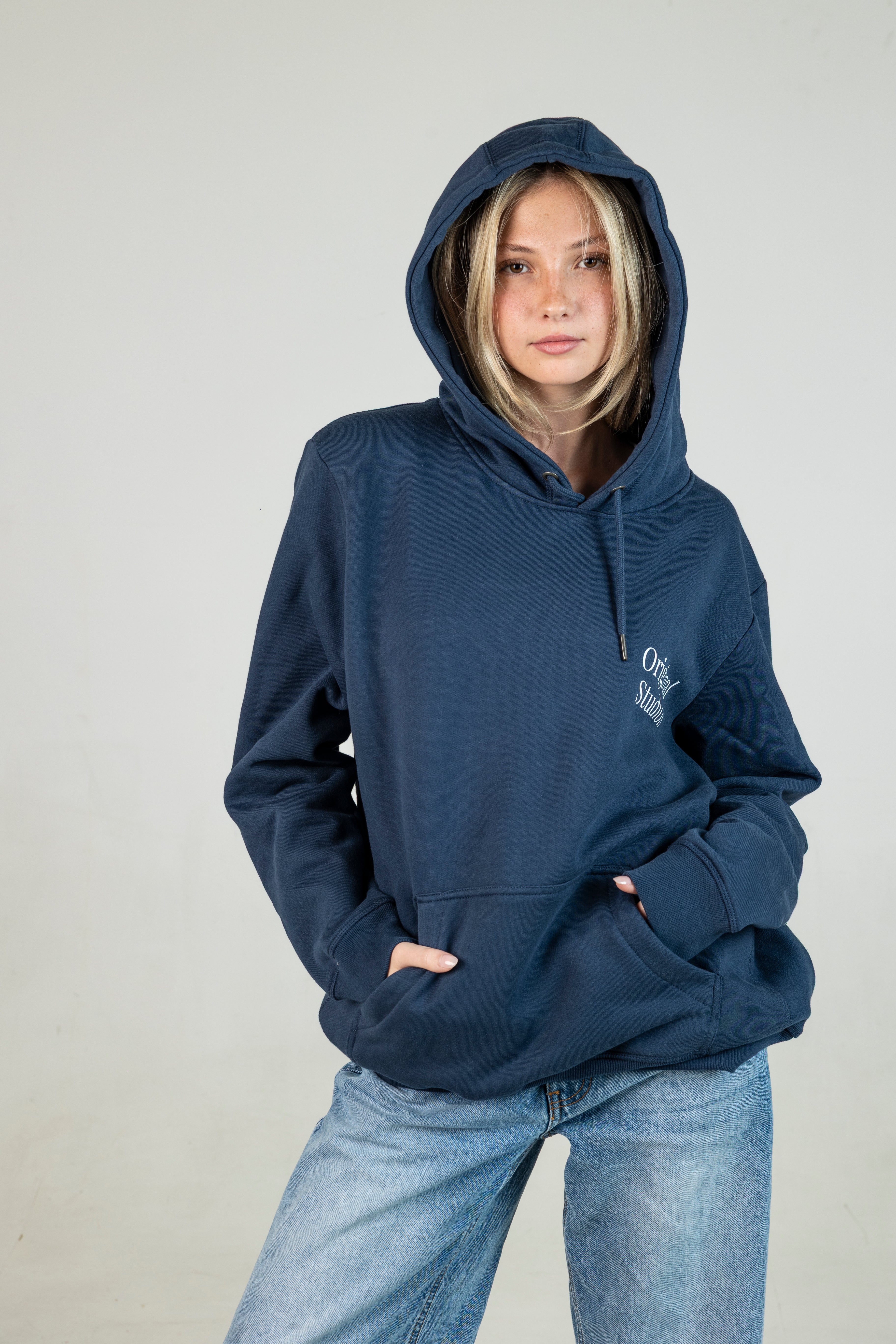 Women's Hoodie - Navy Blue